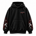 Black | VCLOT Scarlet Vision hoodie, front view