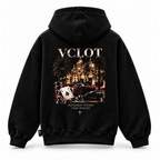 Black | VCLOT High Stakes hoodie, back view