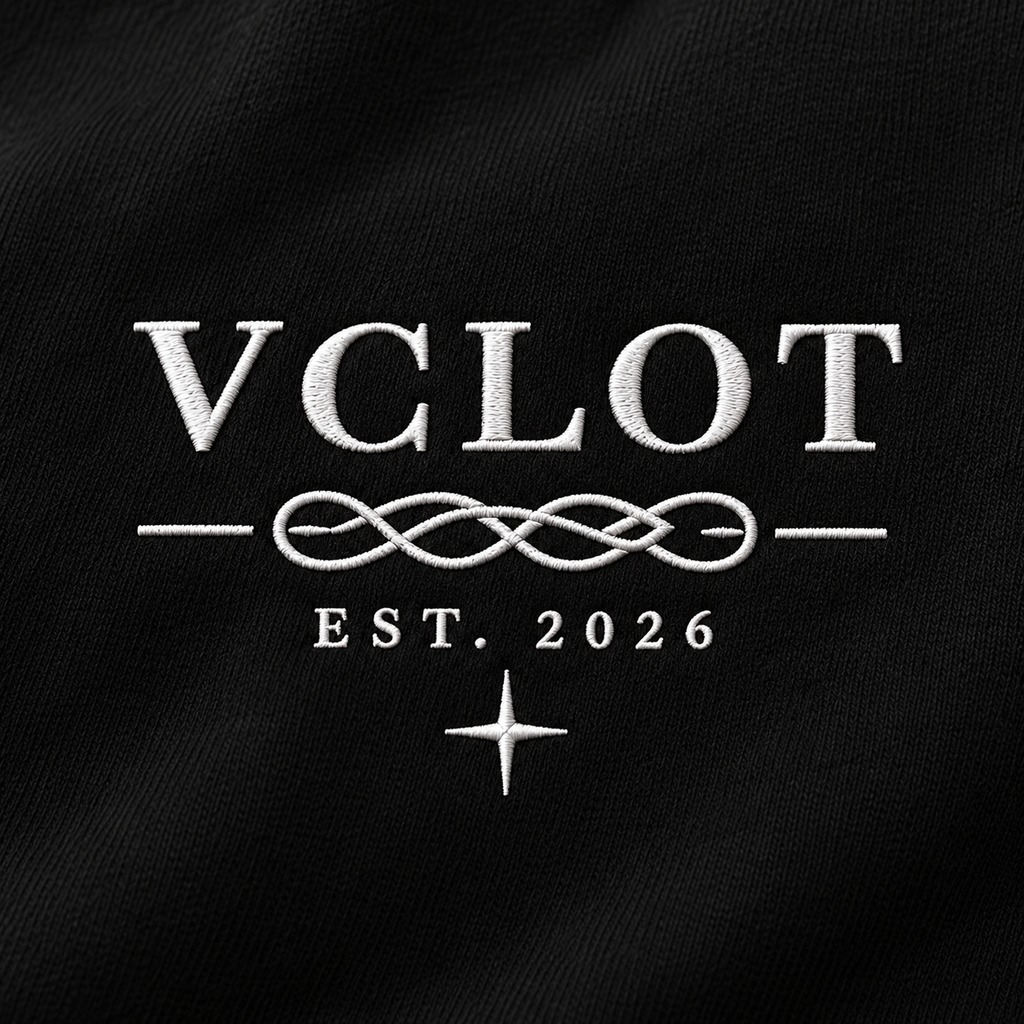 Black | VCLOT High Stakes hoodie, chest embroidery detail