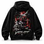 Black | VCLOT Night Vision hoodie, back view