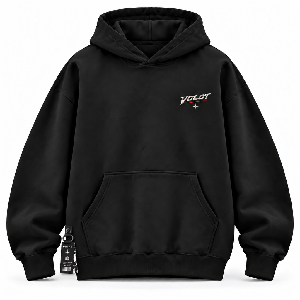 Black | VCLOT Night Vision hoodie, front view